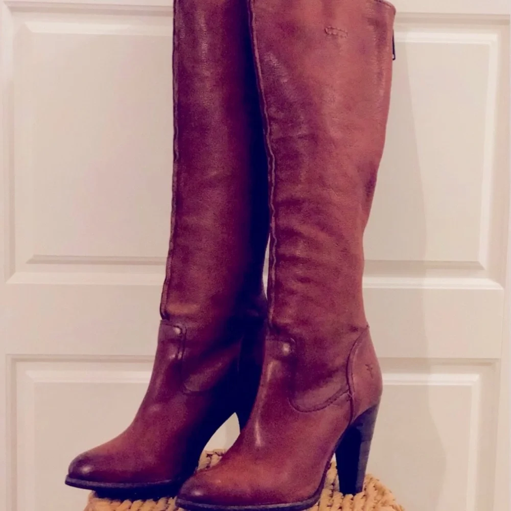 FRYE TALL HEELED BOOTS - Picture 6 of 13